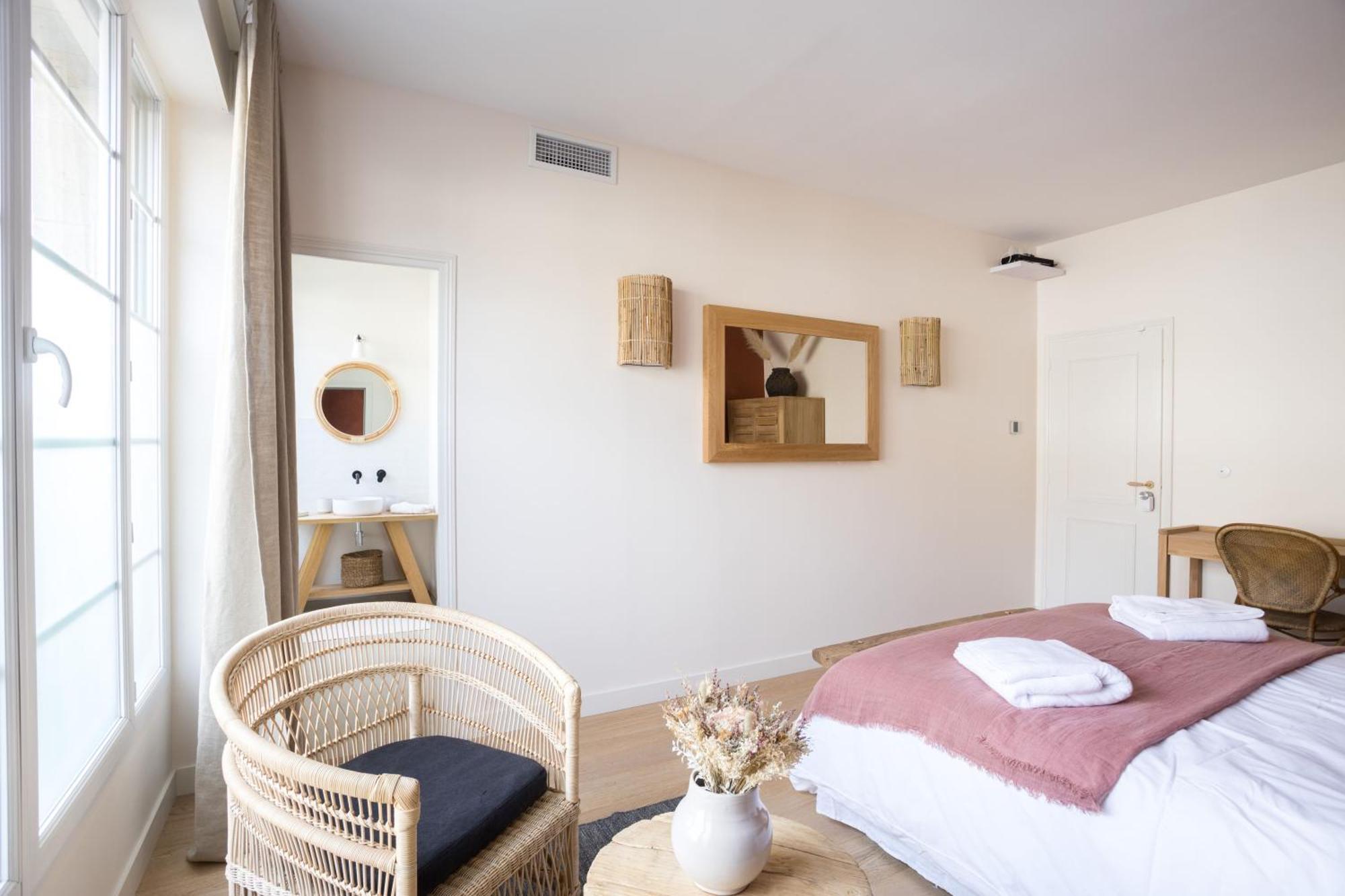 Les Penates Bordelaises - Maison D'Hotes - Guesthouse Bordeaux Kamer foto